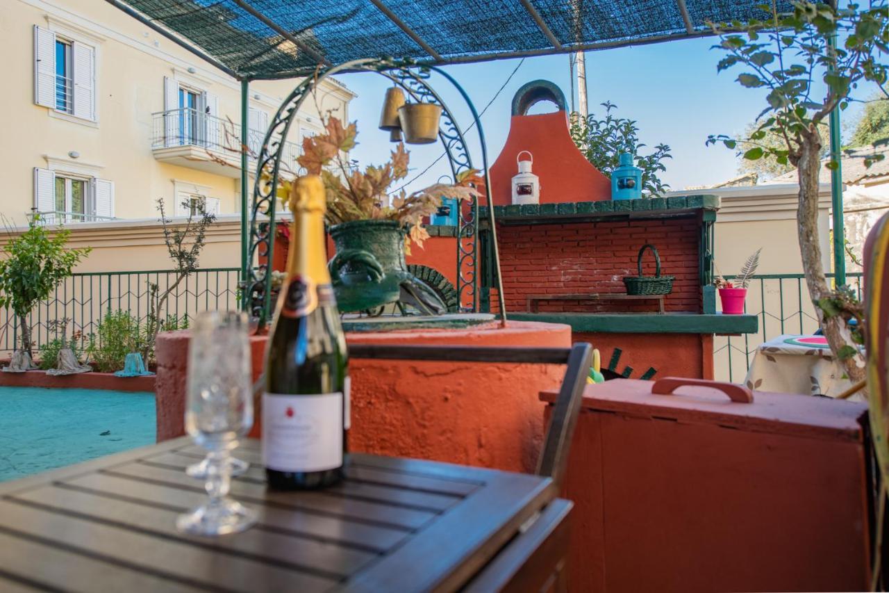 Apartament Fay'S Barbeque Garden House -Family Activities Corfu Port Zewnętrze zdjęcie