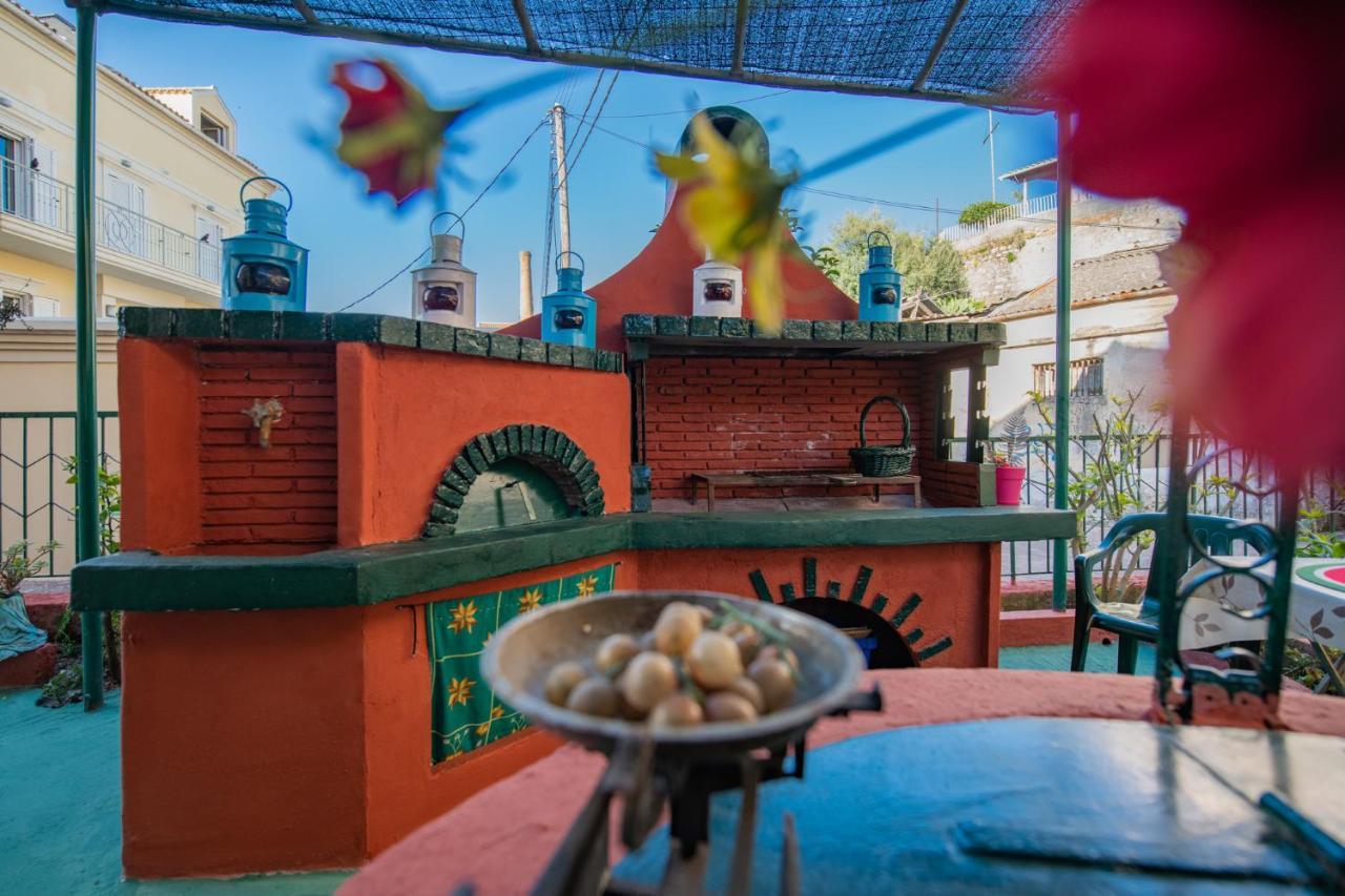 Apartament Fay'S Barbeque Garden House -Family Activities Corfu Port Zewnętrze zdjęcie