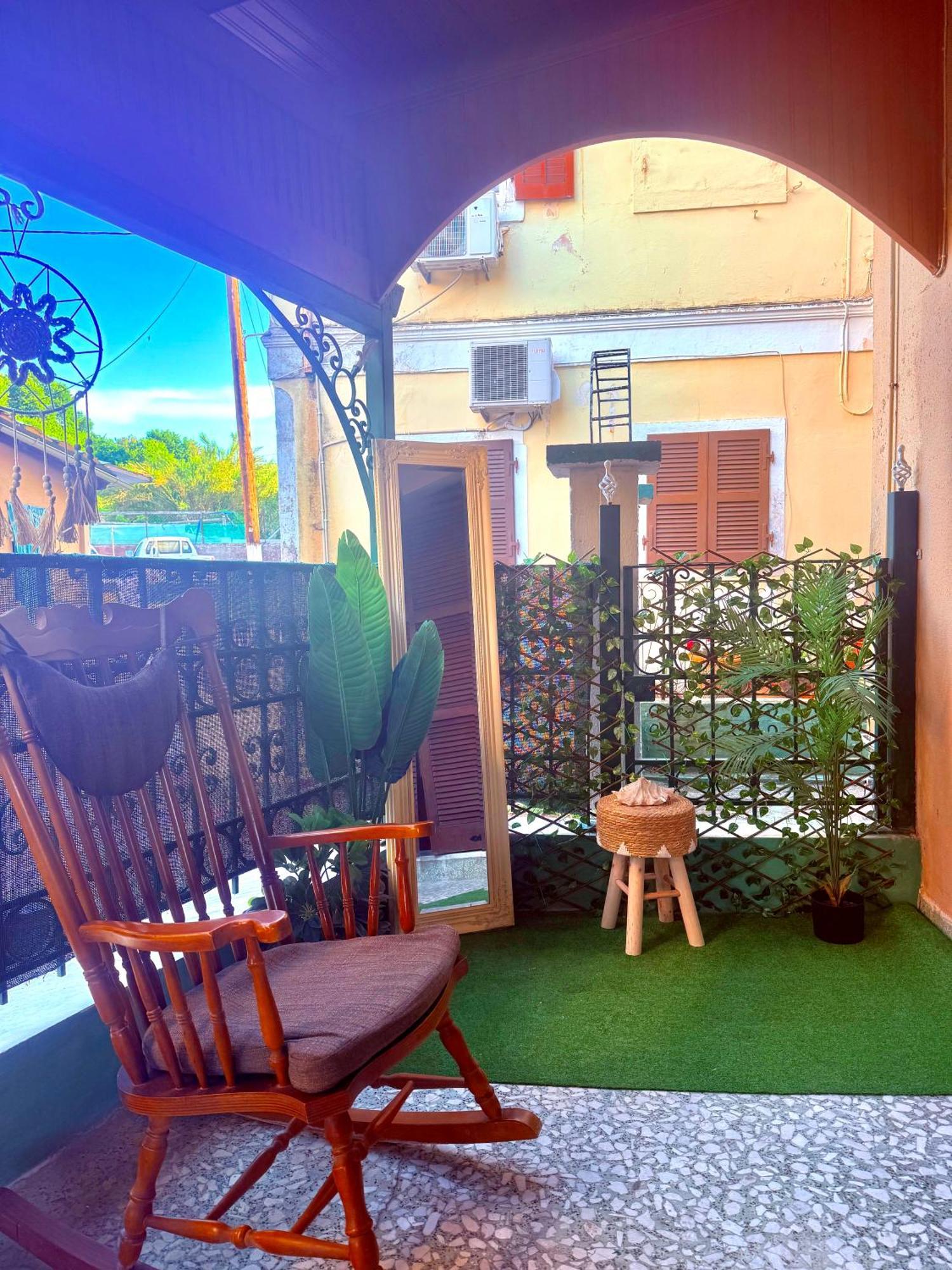 Apartament Fay'S Barbeque Garden House -Family Activities Corfu Port Zewnętrze zdjęcie