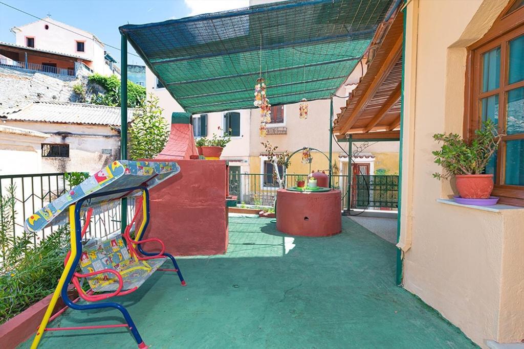 Apartament Fay'S Barbeque Garden House -Family Activities Corfu Port Zewnętrze zdjęcie